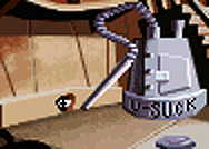 In the mouse-hole